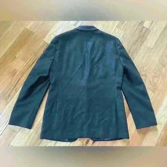 Ralph Lauren Mens Blazer Gray 100% Wool 2 Button Lined Jacket Sport Coat Sz 42L - Picture 10 of 16